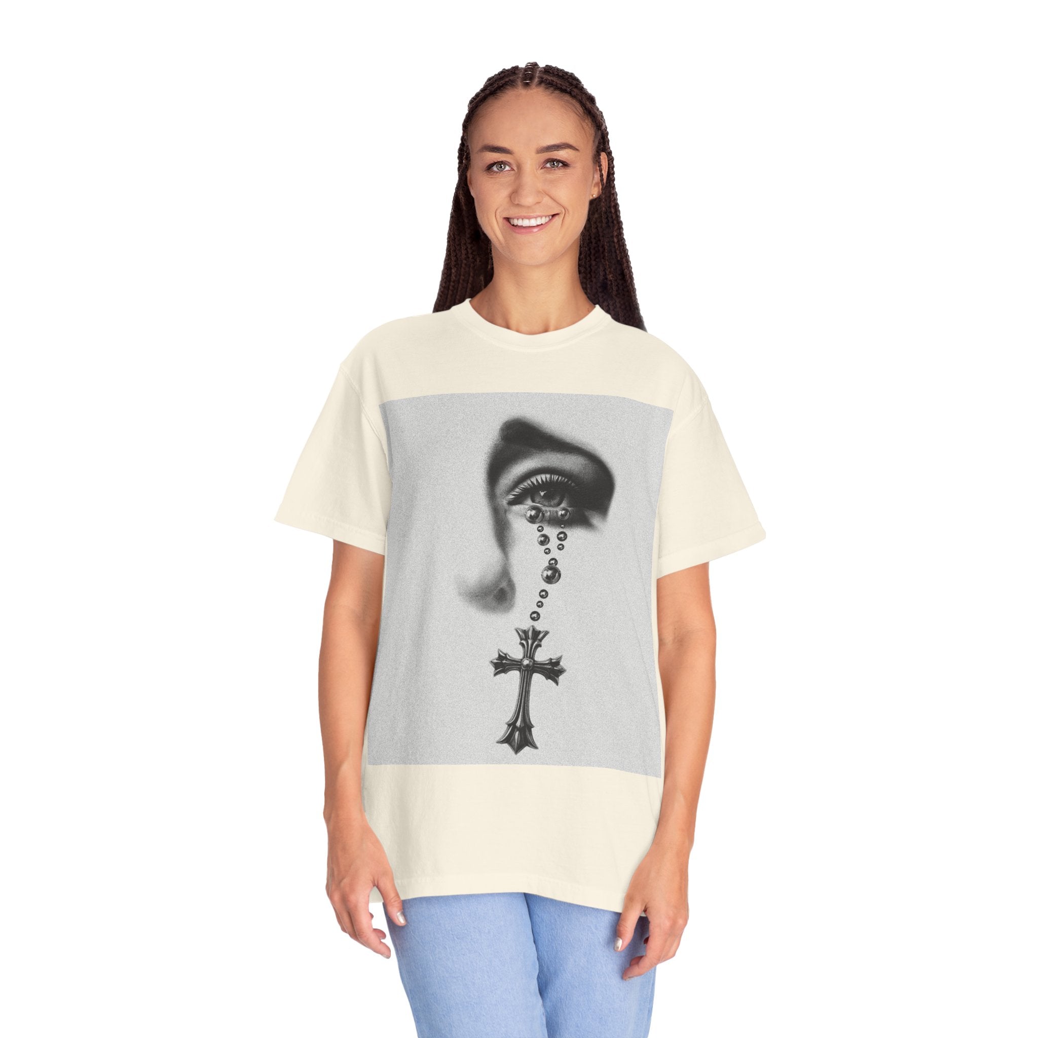 Tearful Eye & Cross Front