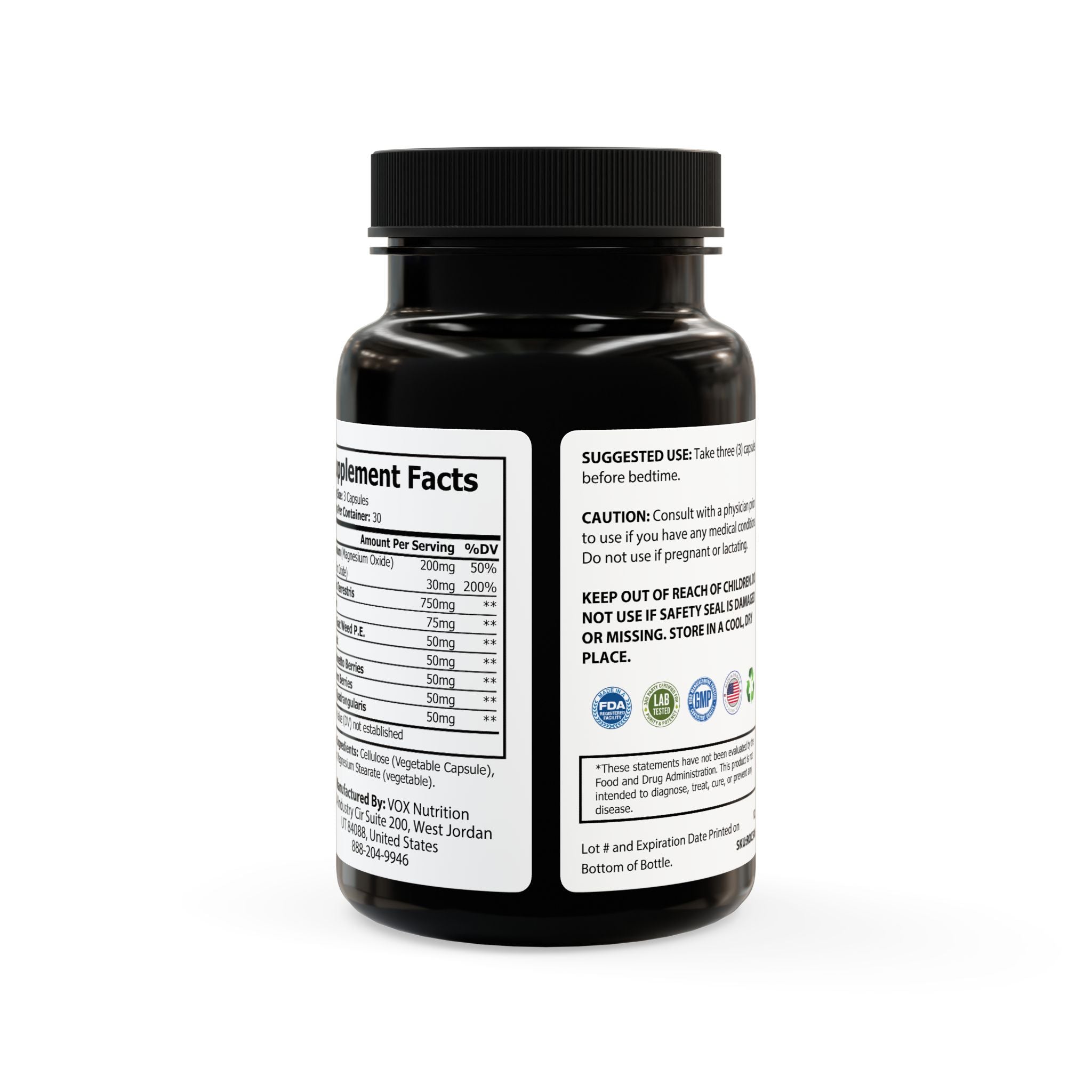 Reality Department - Magnesium Zinc Supplement (90 Capsules)