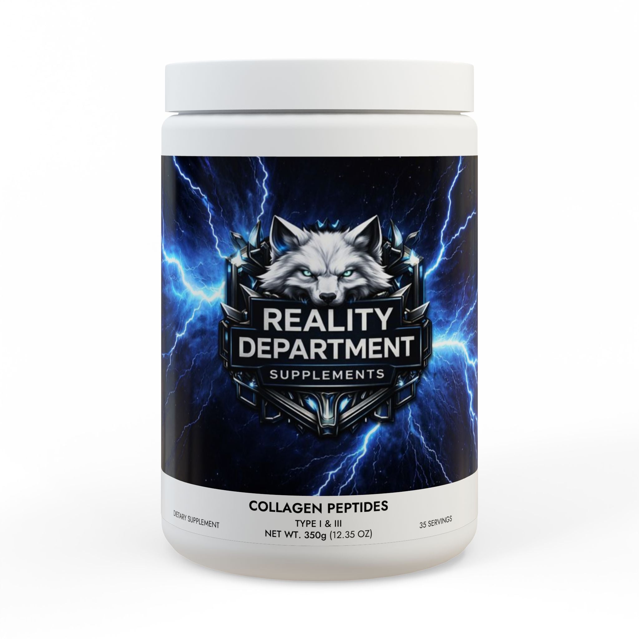 Reality Department - Collagen Peptides Type I & III Supplement (350g, 12.3oz)