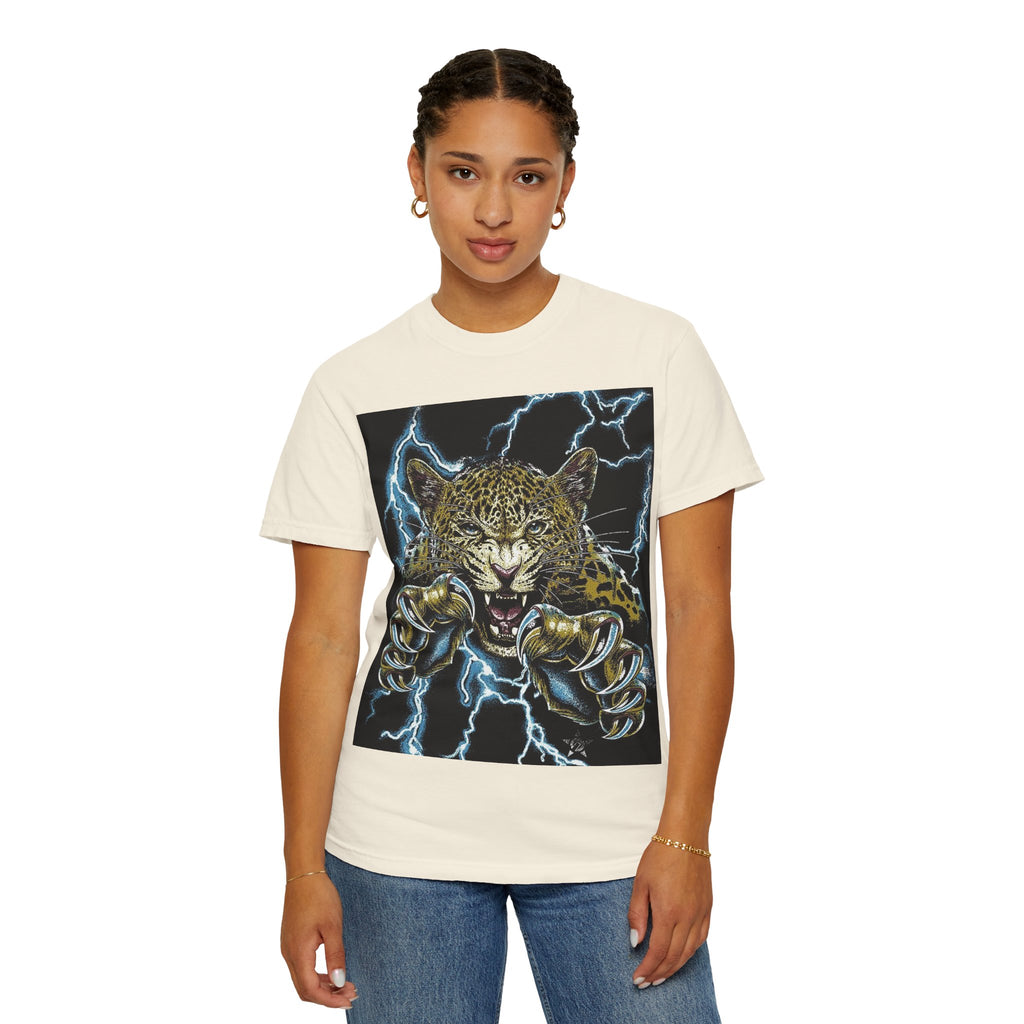 Reality Department - Leopard Strike Lightning Graphic Tee