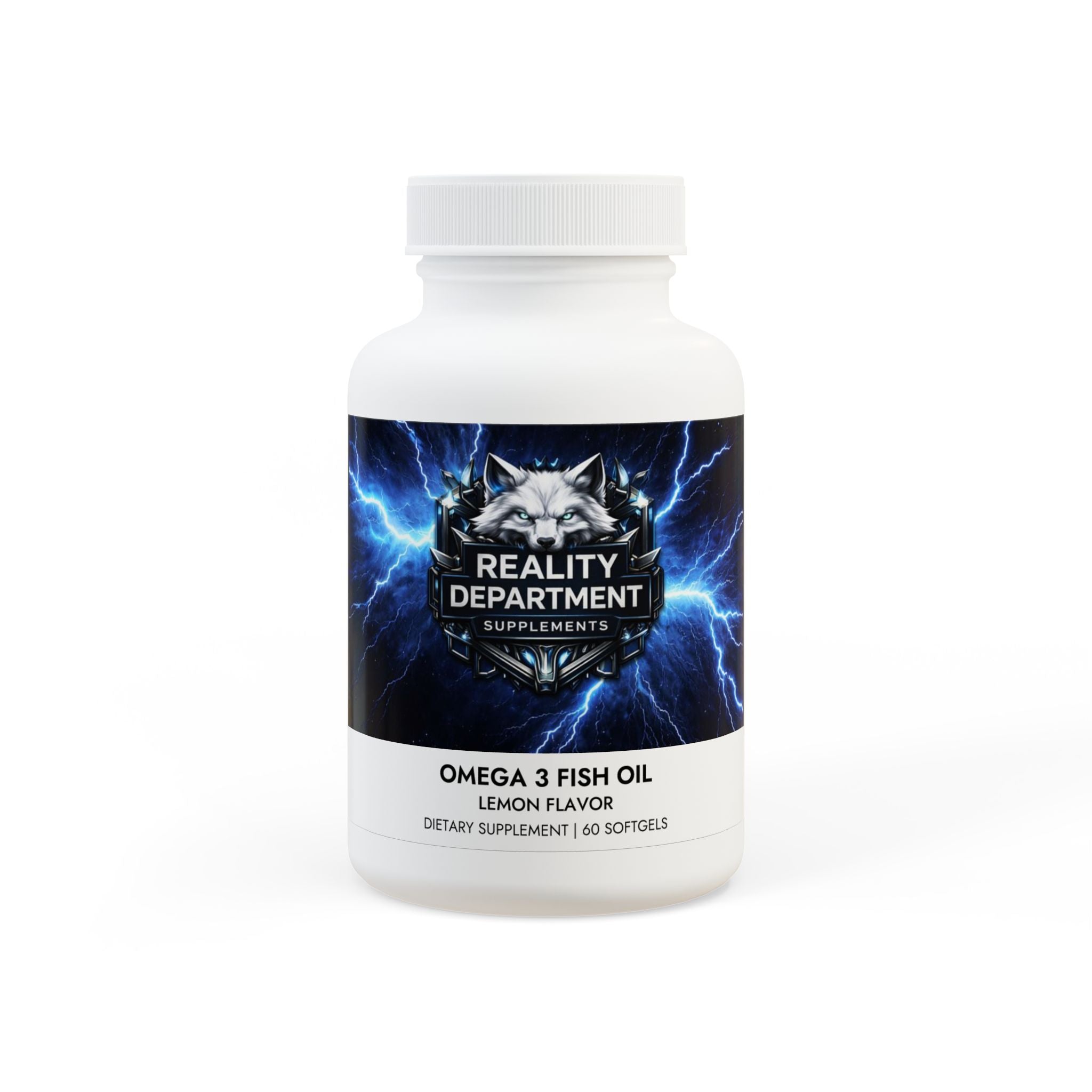 Reality Department - Omega 3 Fish Oil Supplement (60 Softgels)