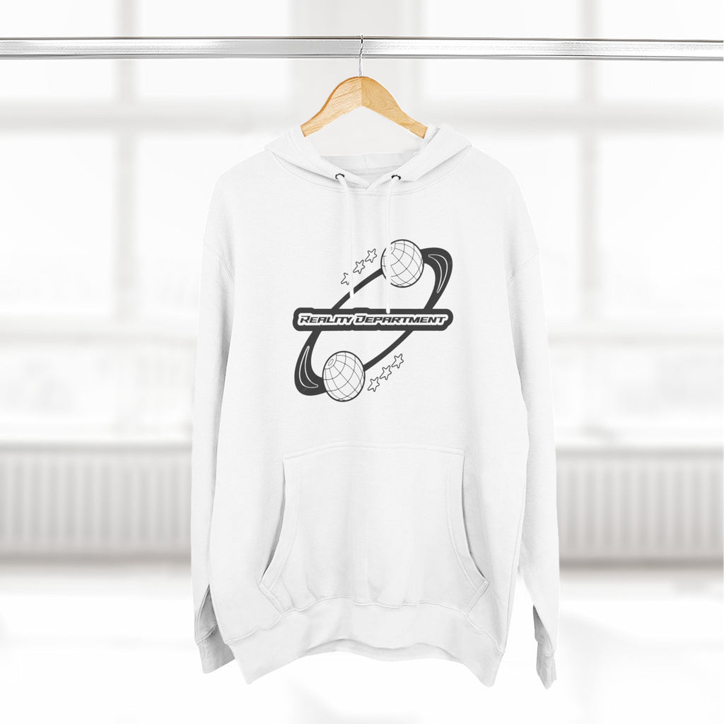 Reality Department - Ghost Face Back Print Hoodie