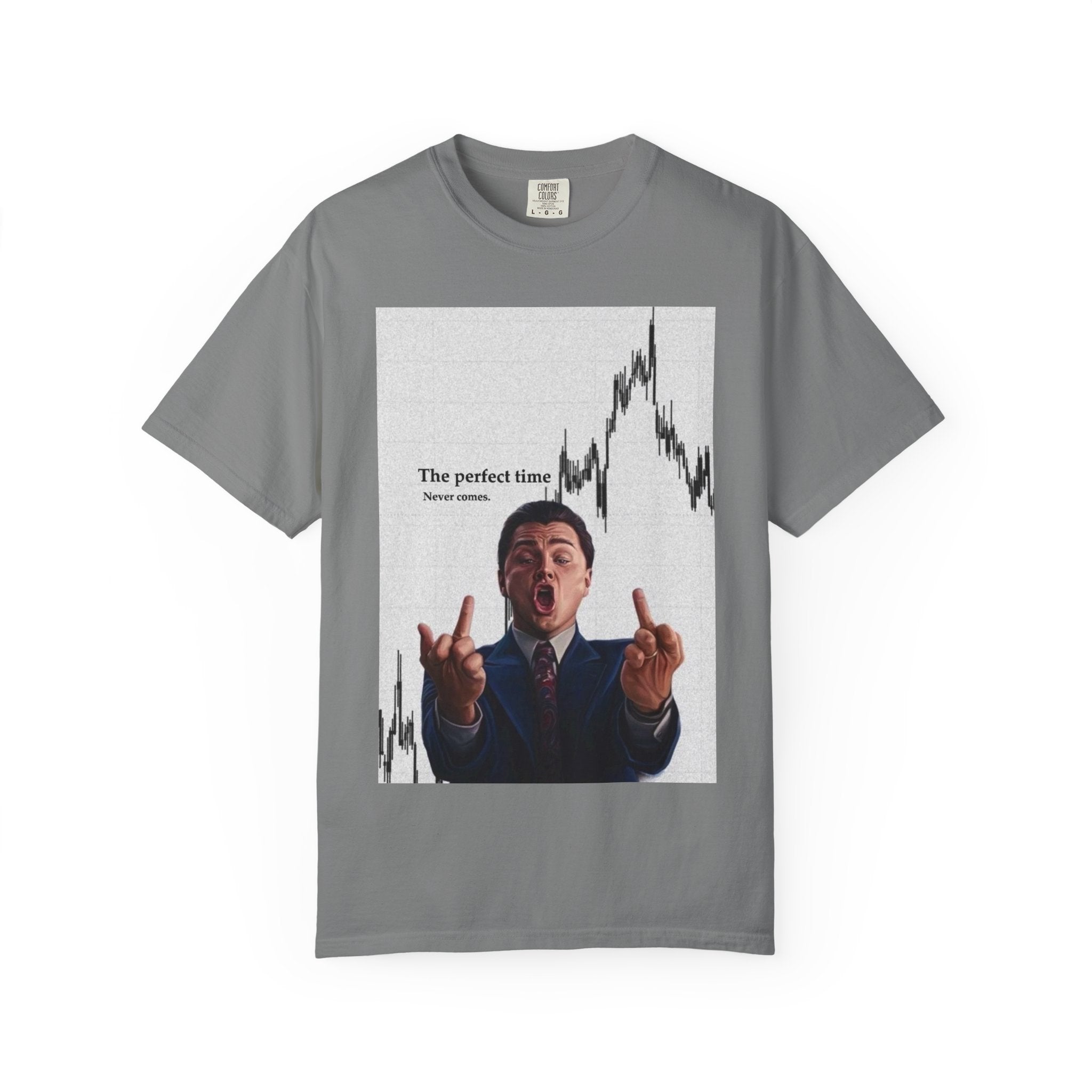 'The Perfect Time' Stock Market Graphic Tee