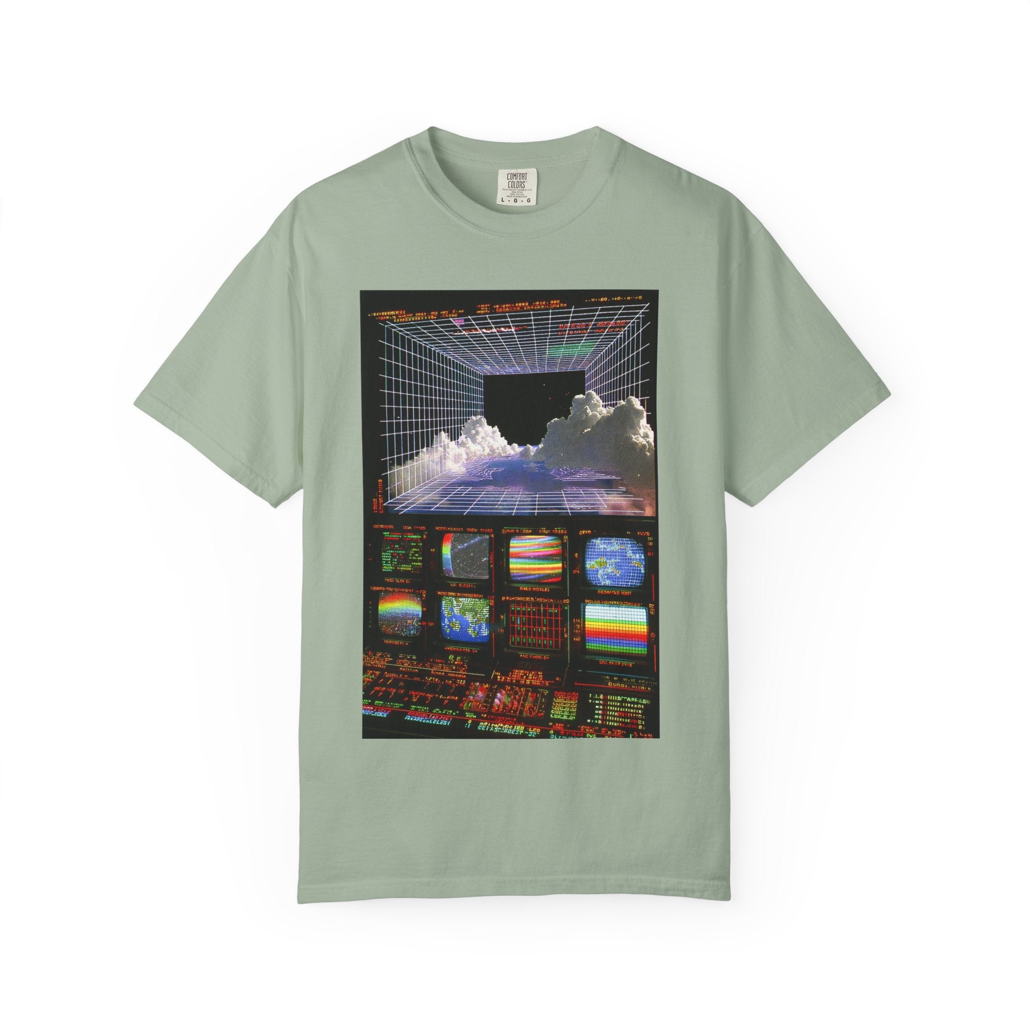 'Reality Department' - Graphic Retro Vaporwave Tee