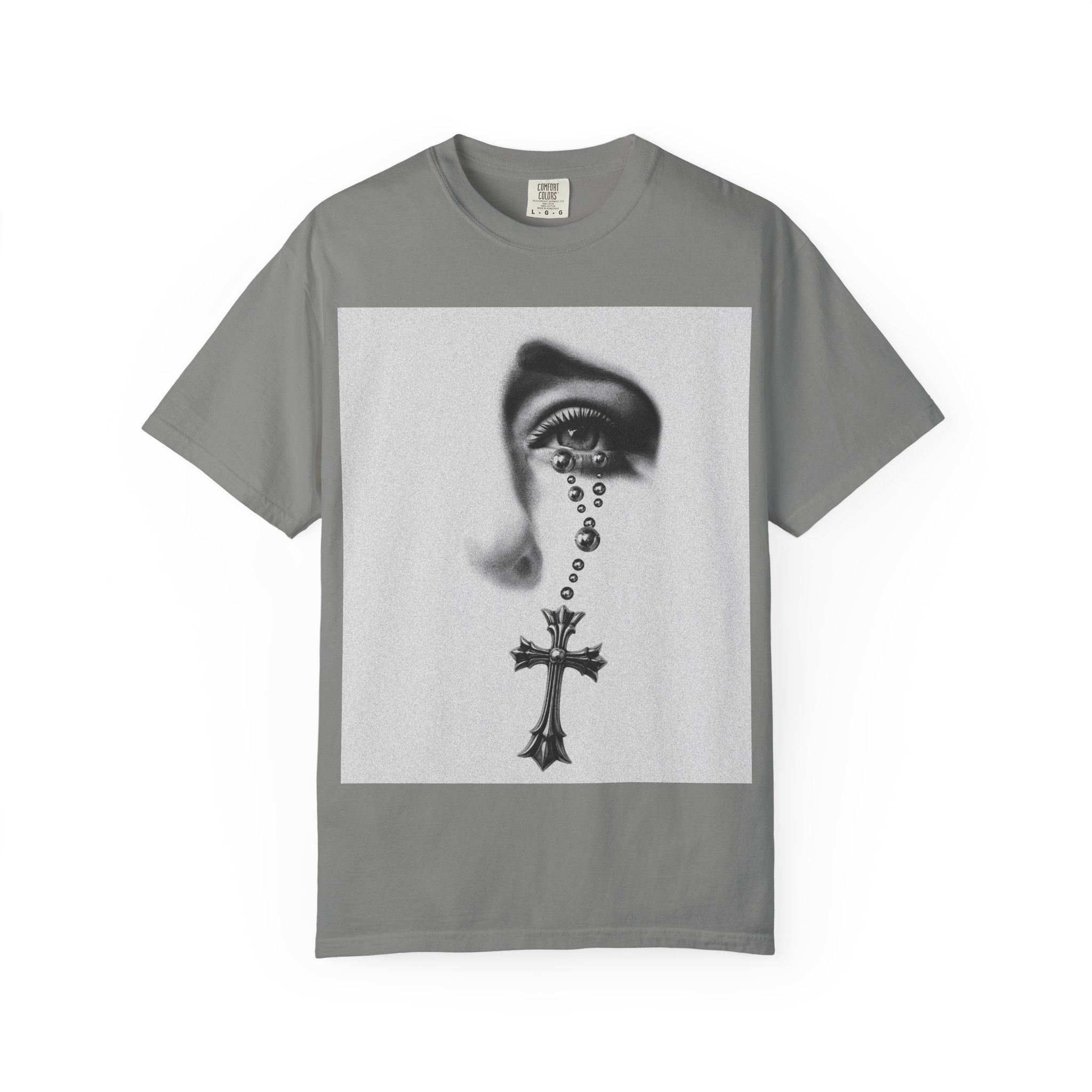 Tearful Eye & Cross Front