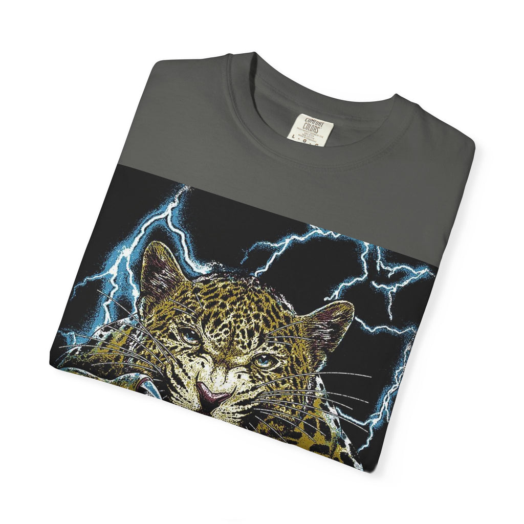 Reality Department - Leopard Strike Lightning Graphic Tee