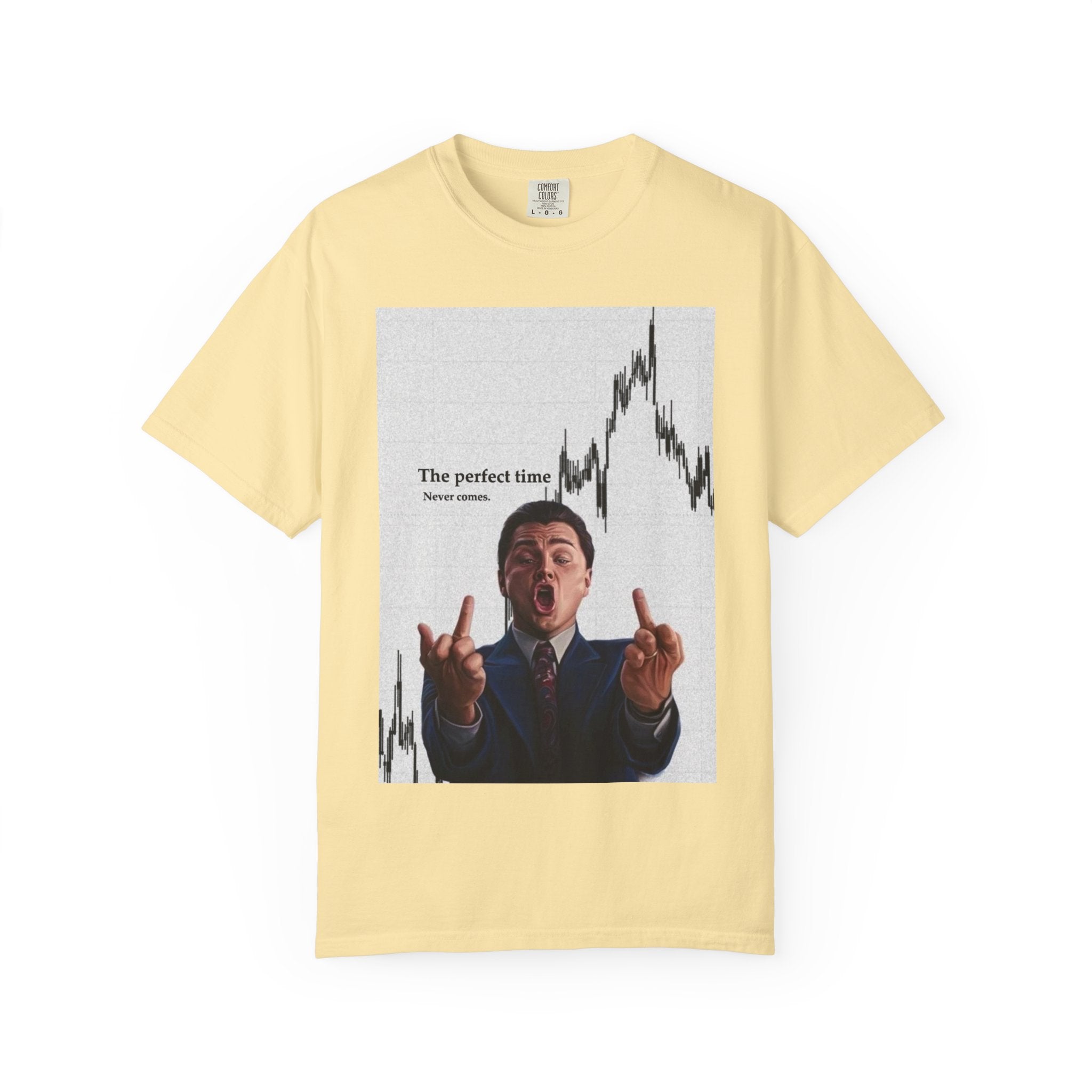 'The Perfect Time' Stock Market Graphic Tee