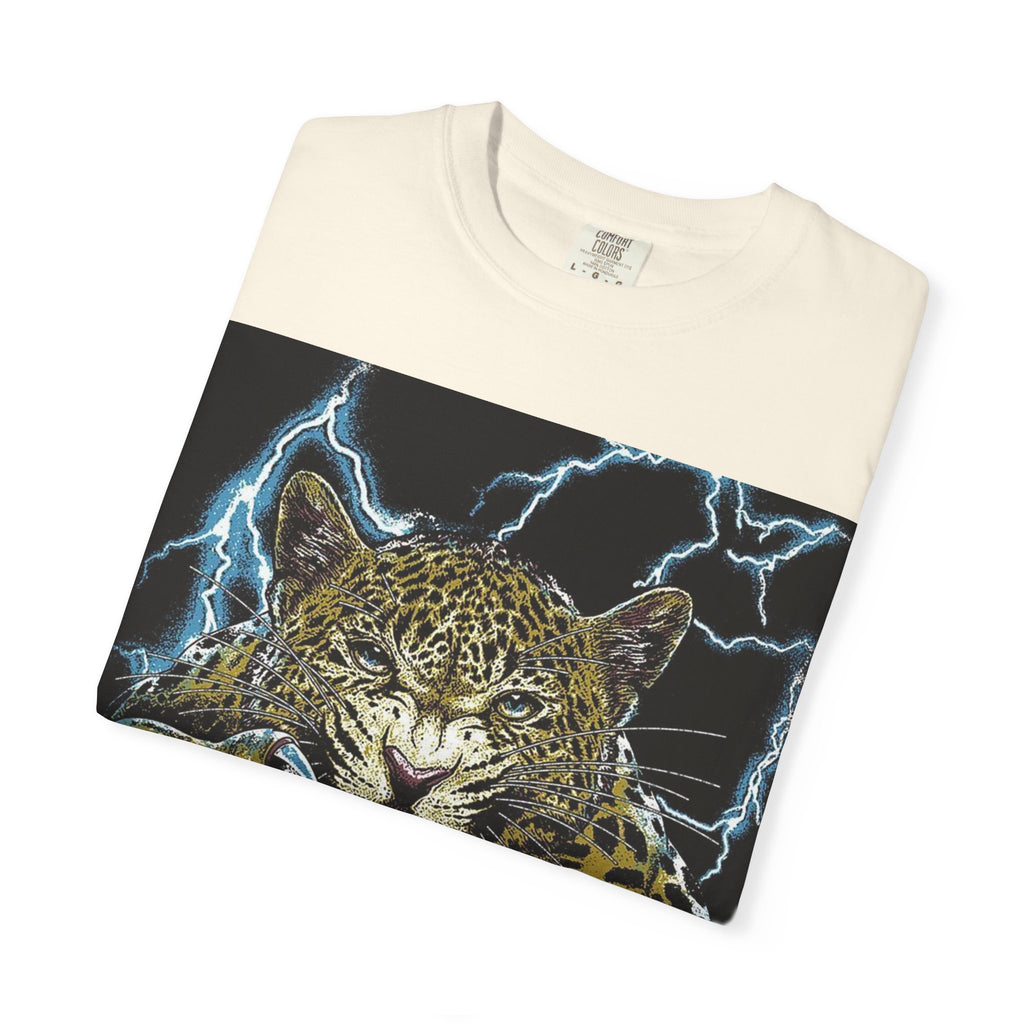 Reality Department - Leopard Strike Lightning Graphic Tee