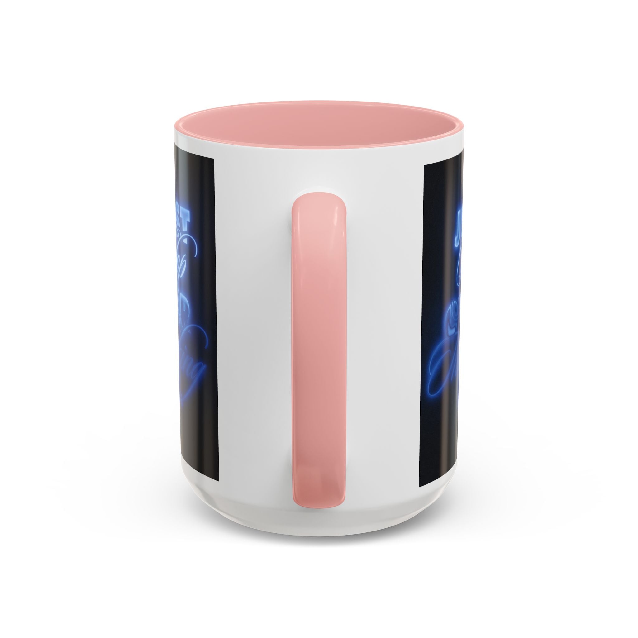 Reality Department - Just Stop Overthinking Neon Coffee Mug