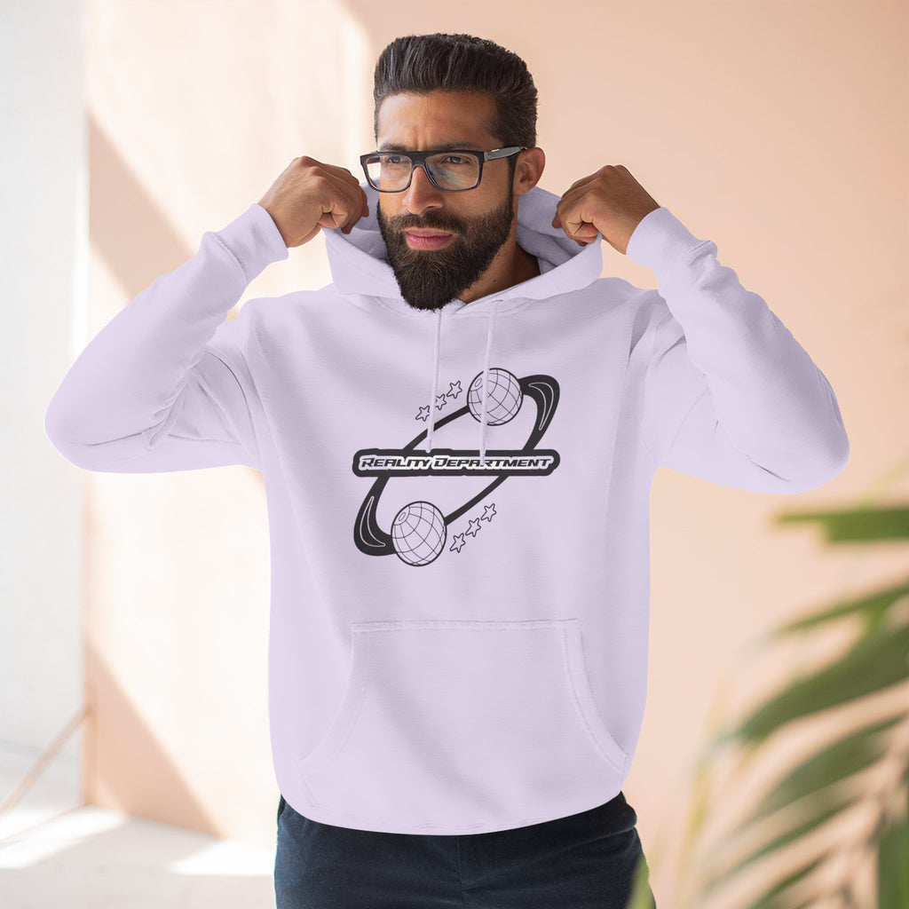 Reality Department - Ghost Face Back Print Hoodie