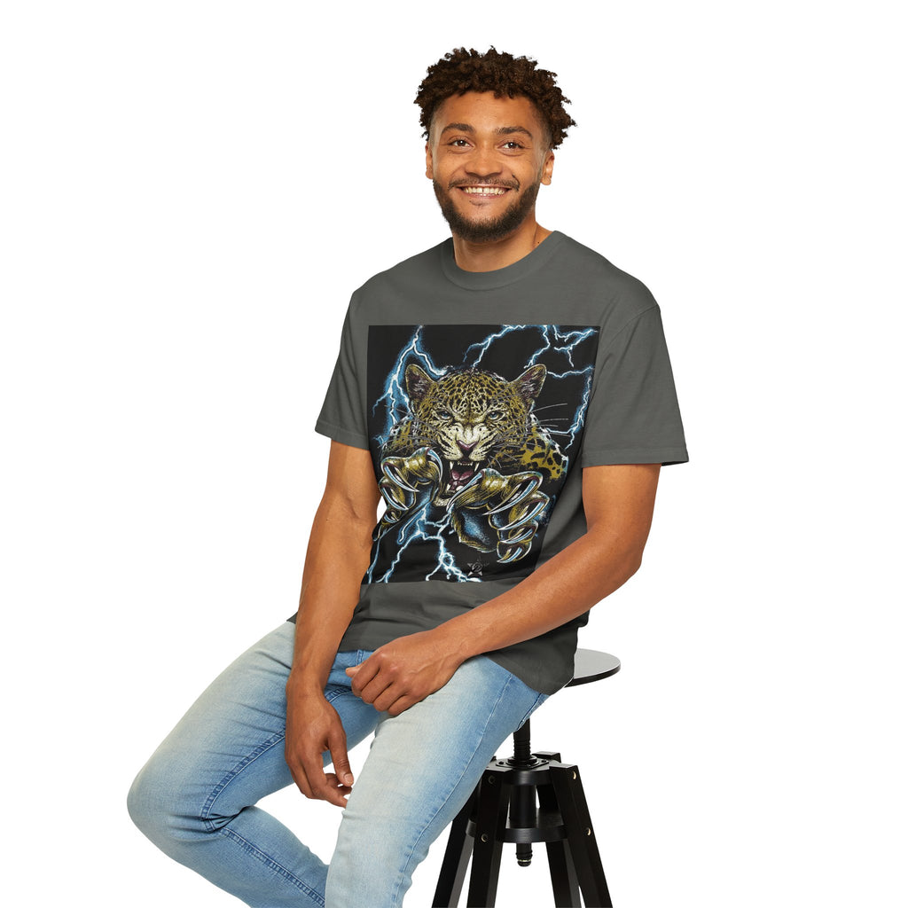 Reality Department - Leopard Strike Lightning Graphic Tee