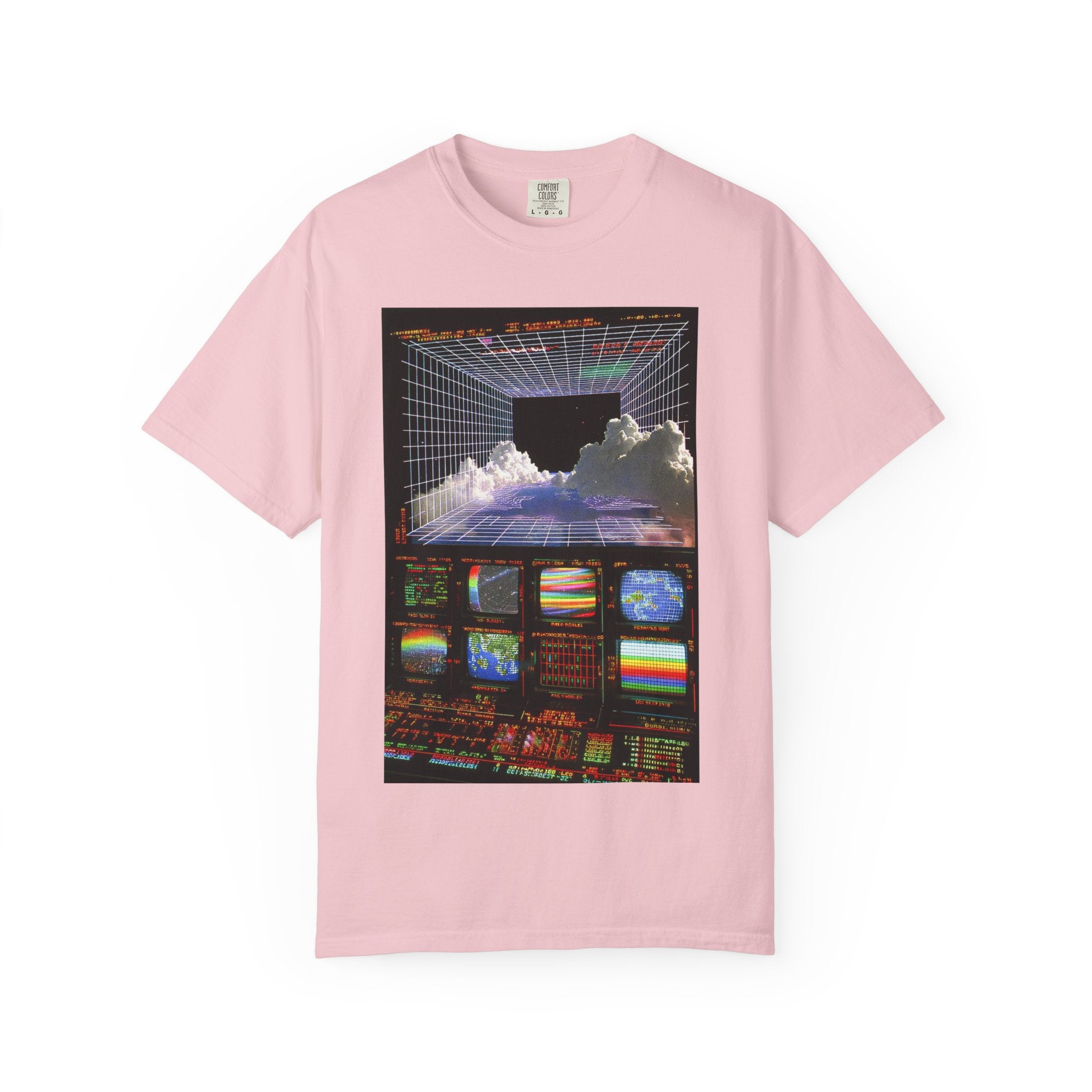 'Reality Department' - Graphic Retro Vaporwave Tee