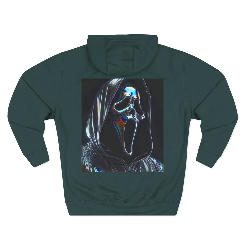 Reality Department - Ghost Face Back Print Hoodie