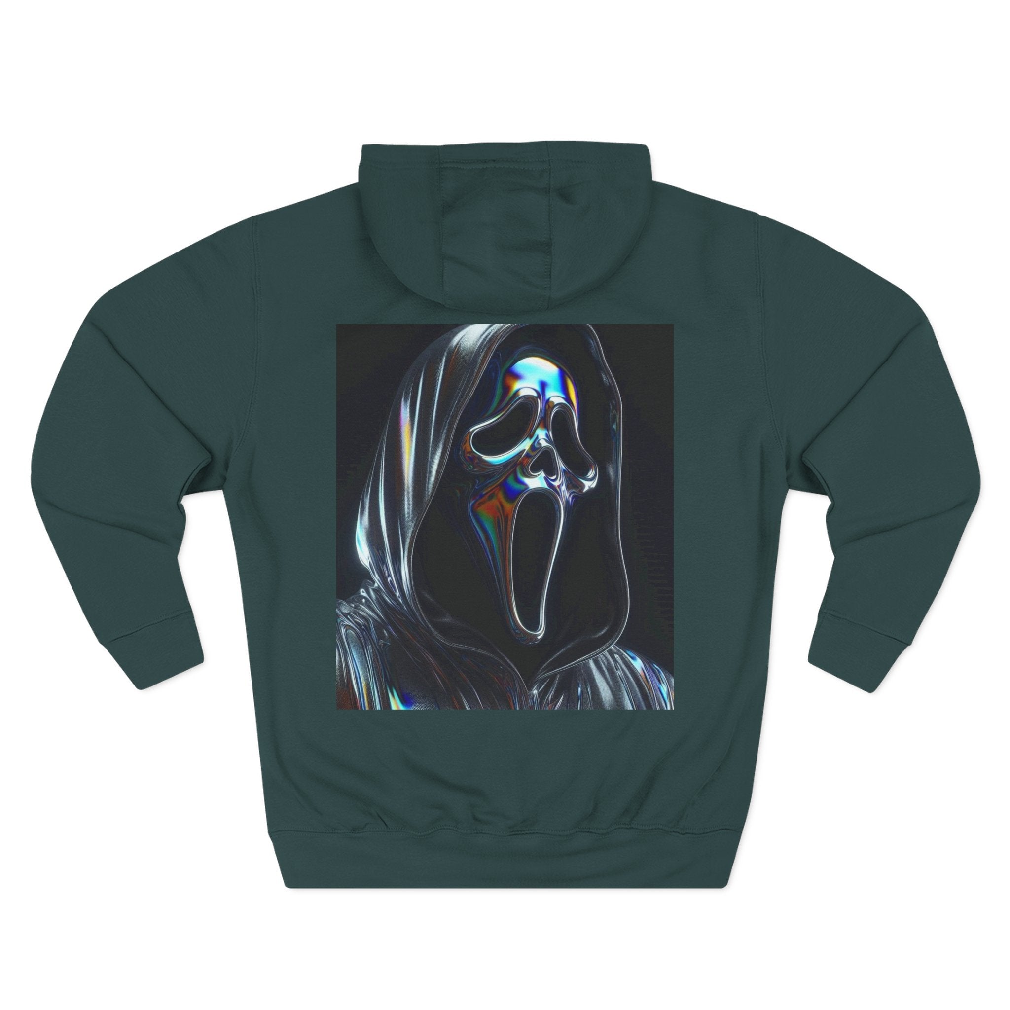 Reality Department - Ghost Face Back Print Hoodie