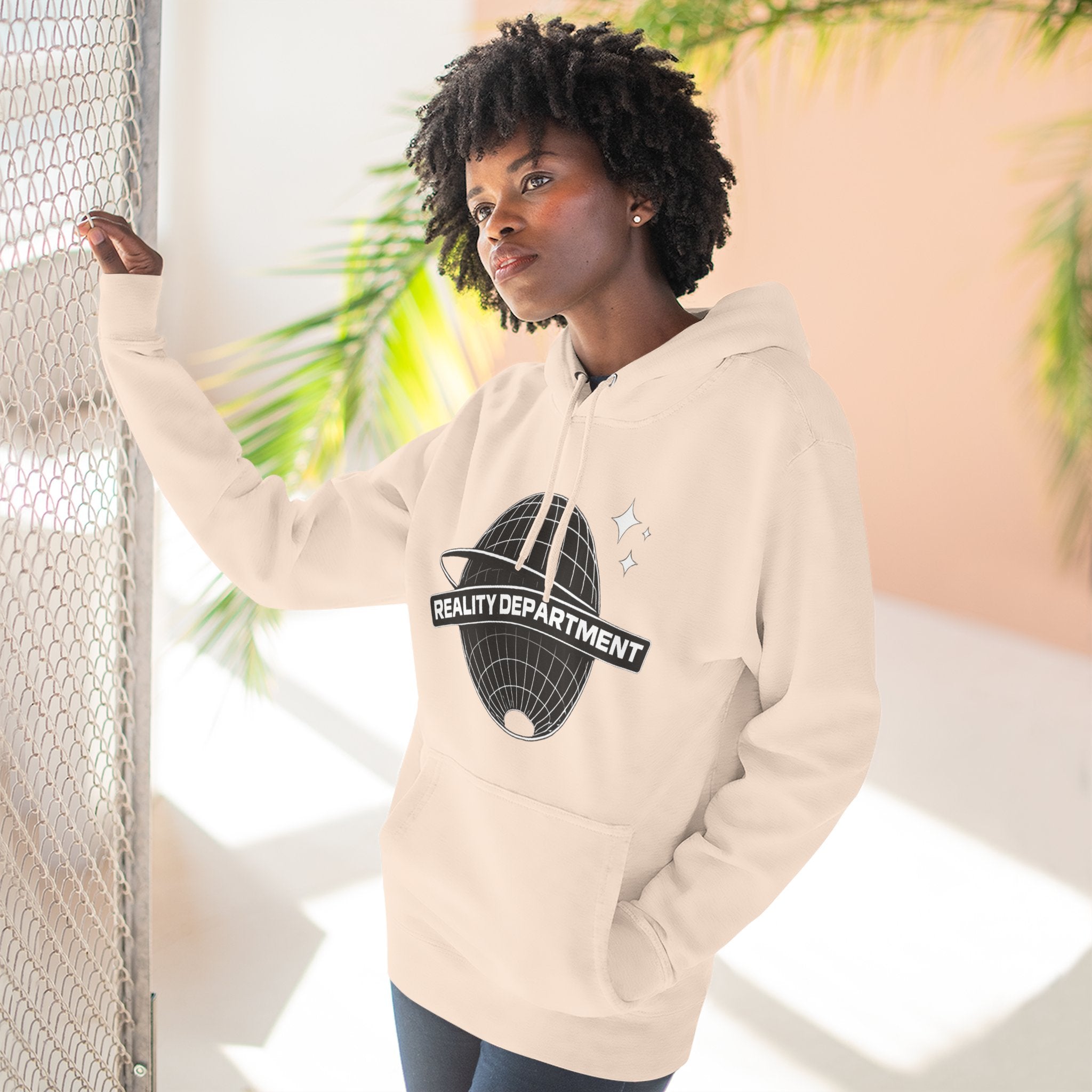 Reality Department Hoodie — 'Mart' Graphic Fleece Pullover