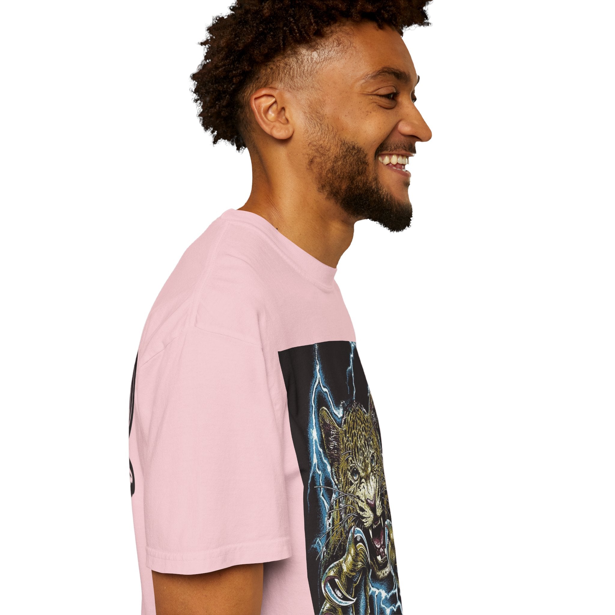 Reality Department - Leopard Strike Lightning Graphic Tee