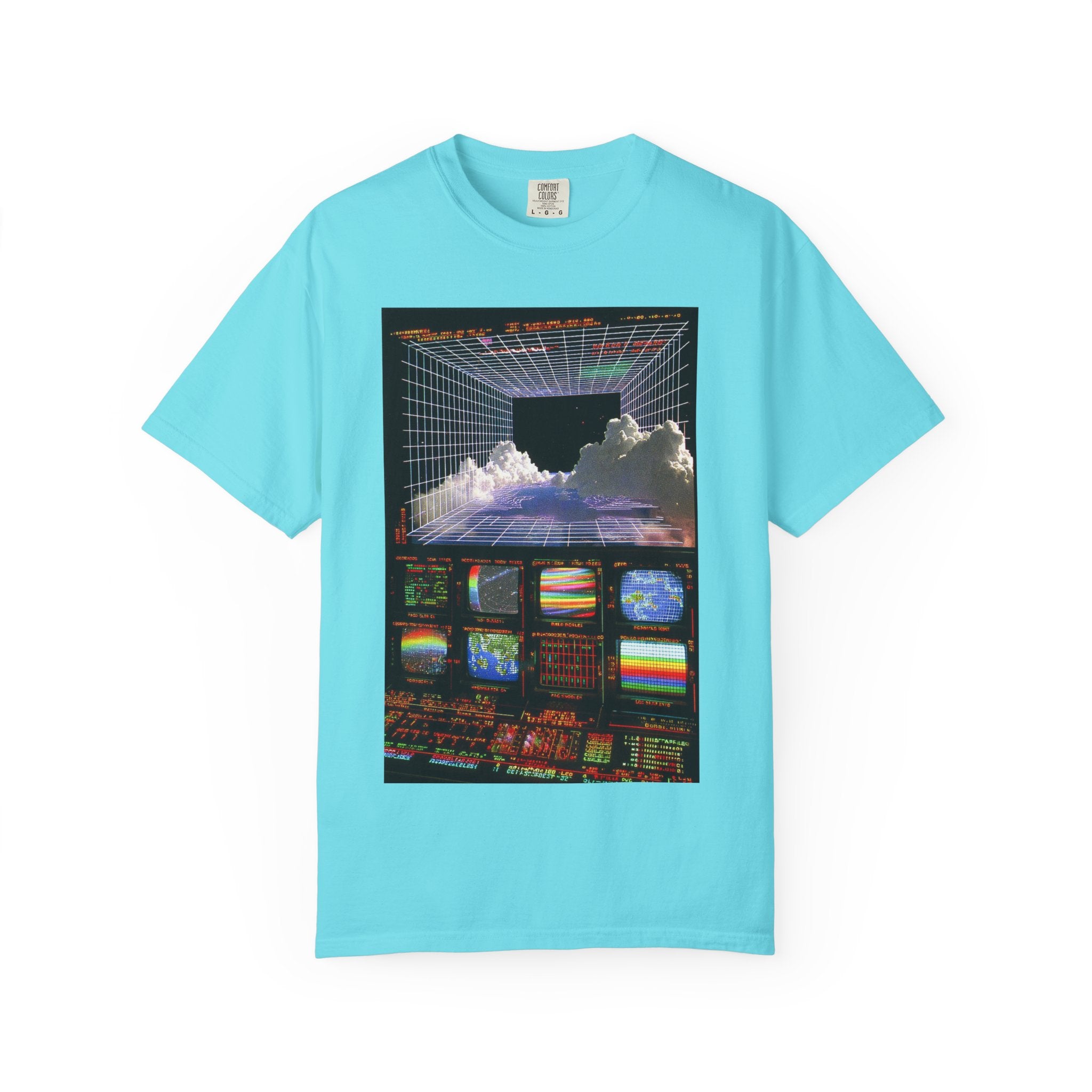 'Reality Department' - Graphic Retro Vaporwave Tee