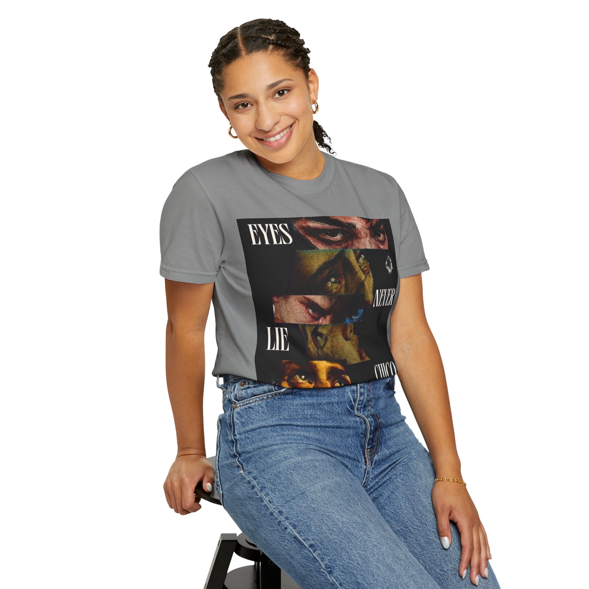 T-Shirt — ‘Eyes Never Lie Chico’ Graphic Tee