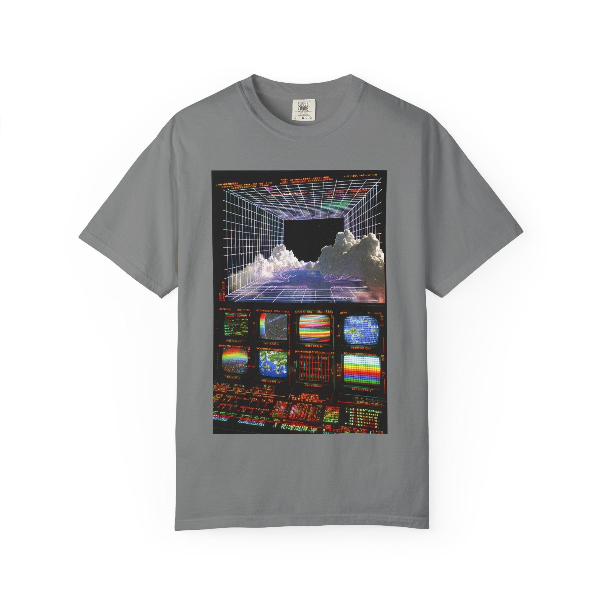 'Reality Department' - Graphic Retro Vaporwave Tee