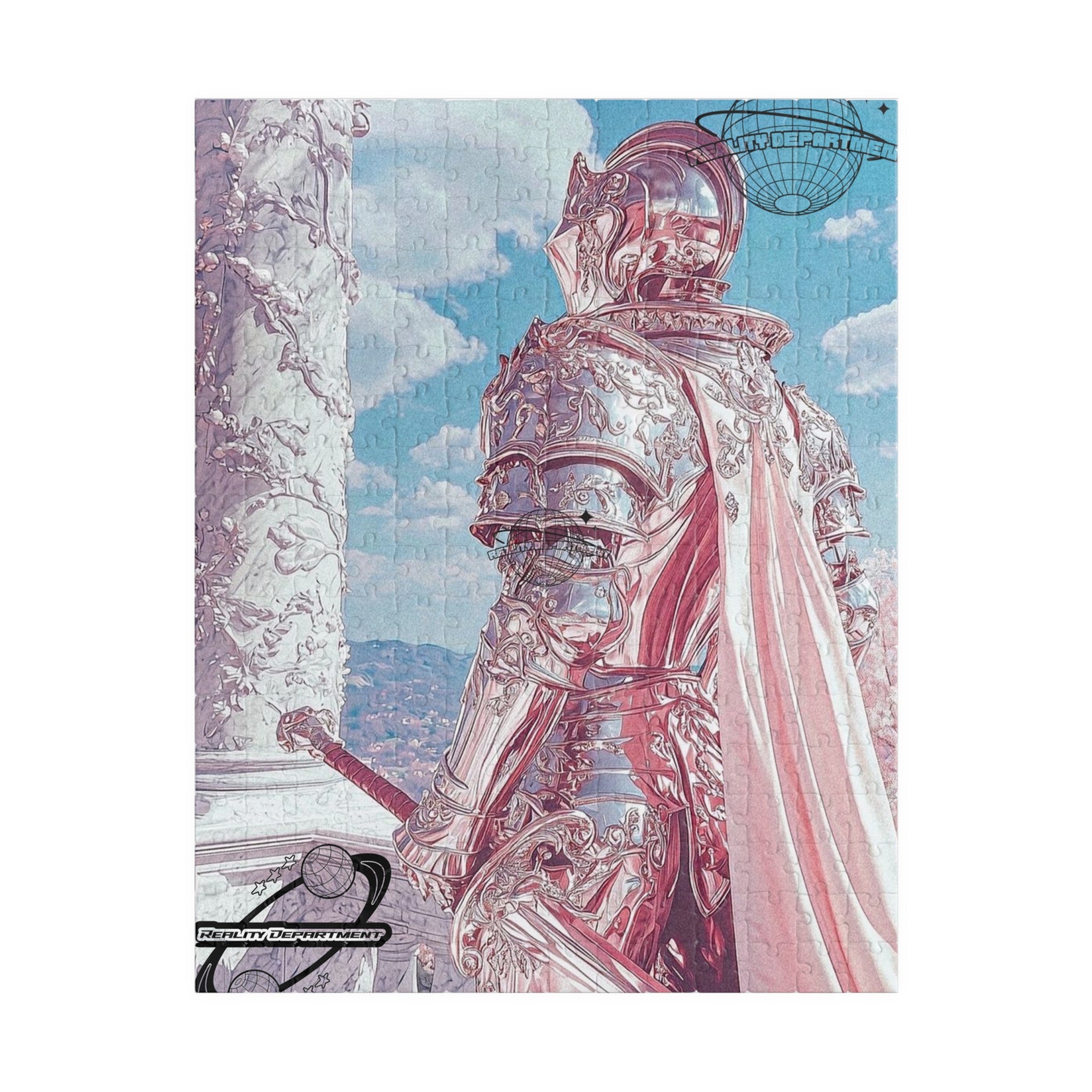 Knight Puzzle — Vintage Armor (110/252/520/1014 pcs)