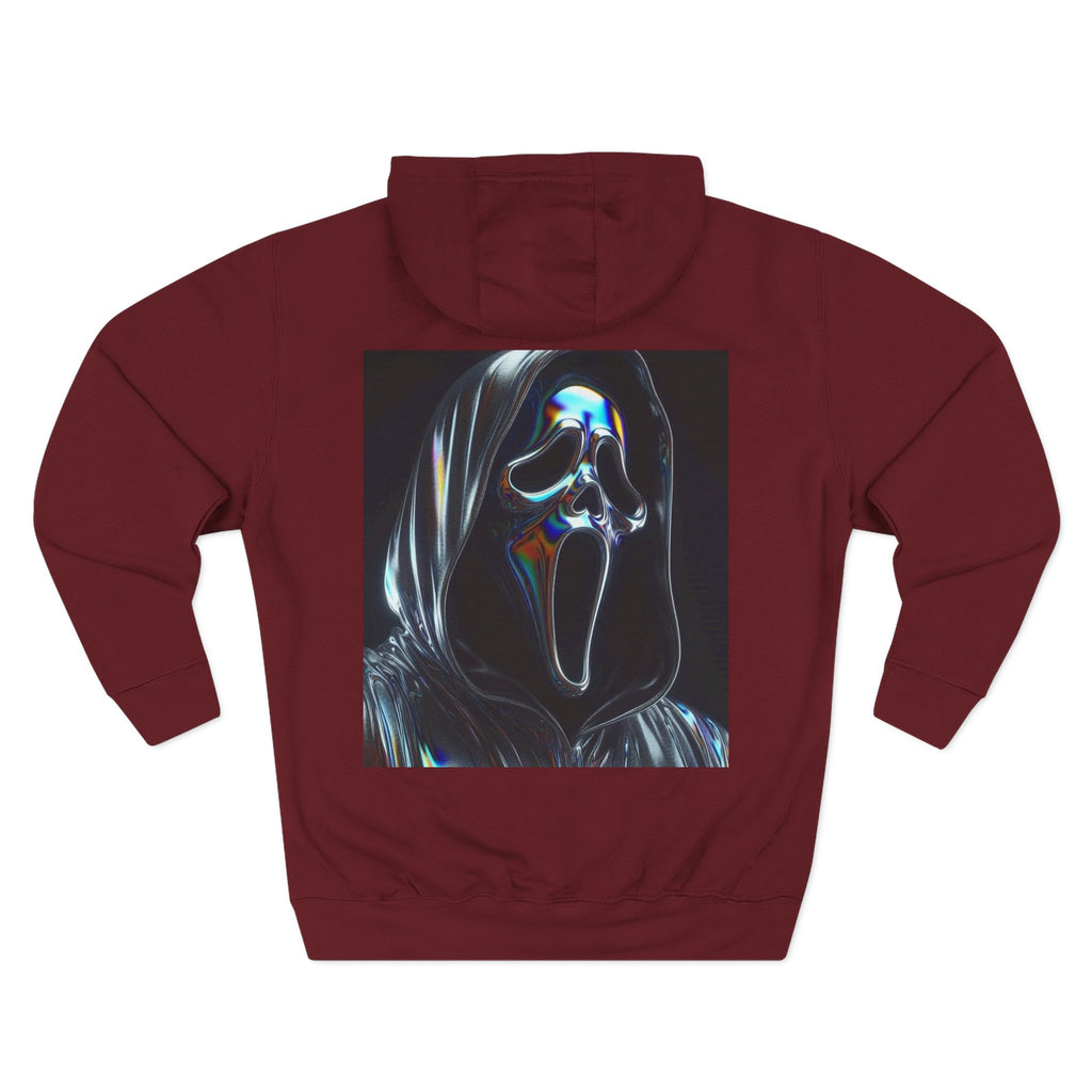 Reality Department - Ghost Face Back Print Hoodie