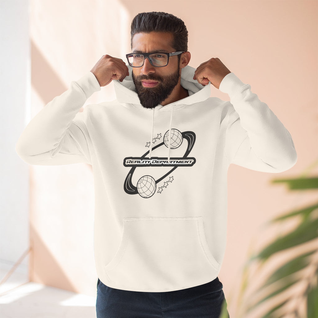 Reality Department - Ghost Face Back Print Hoodie
