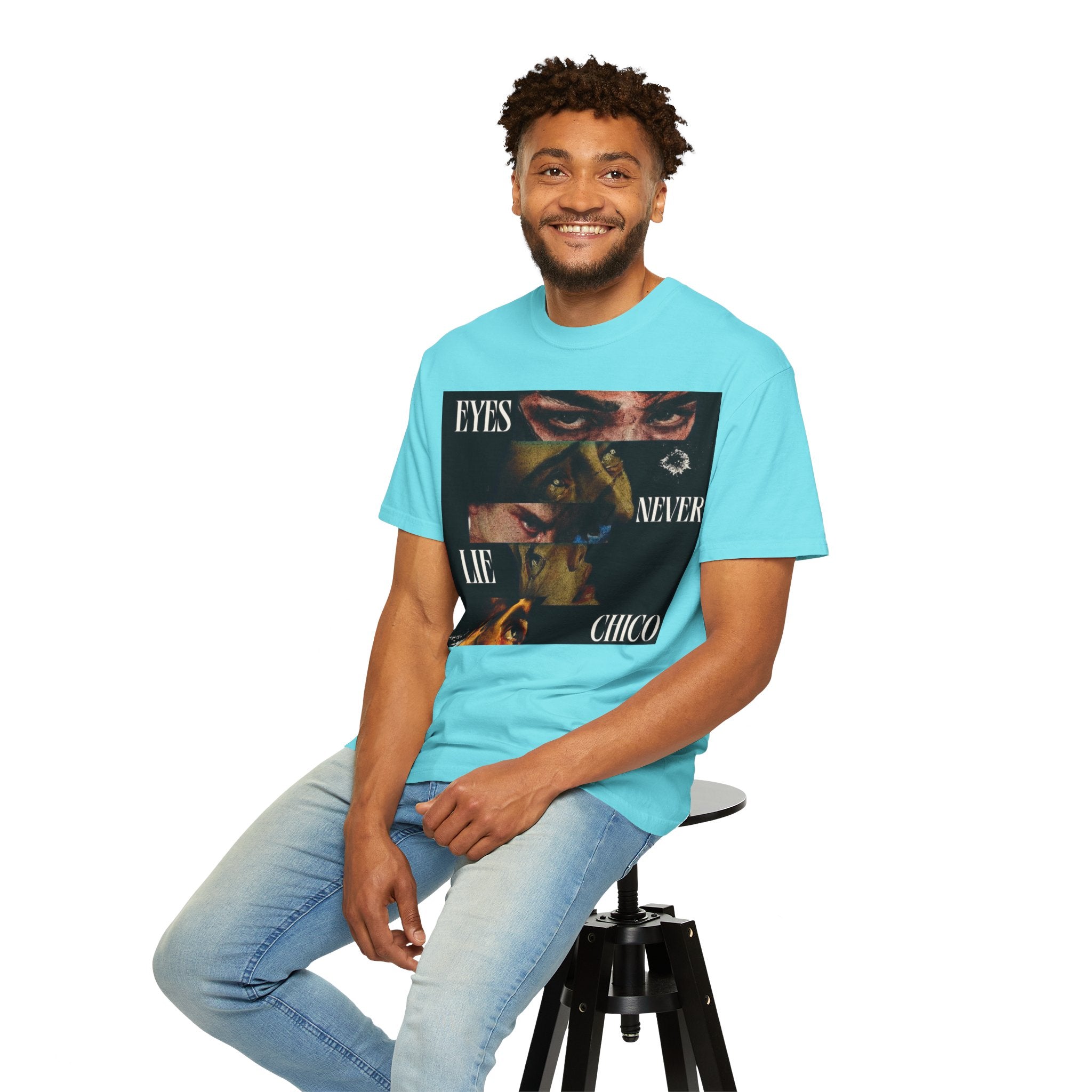 T-Shirt — ‘Eyes Never Lie Chico’ Graphic Tee