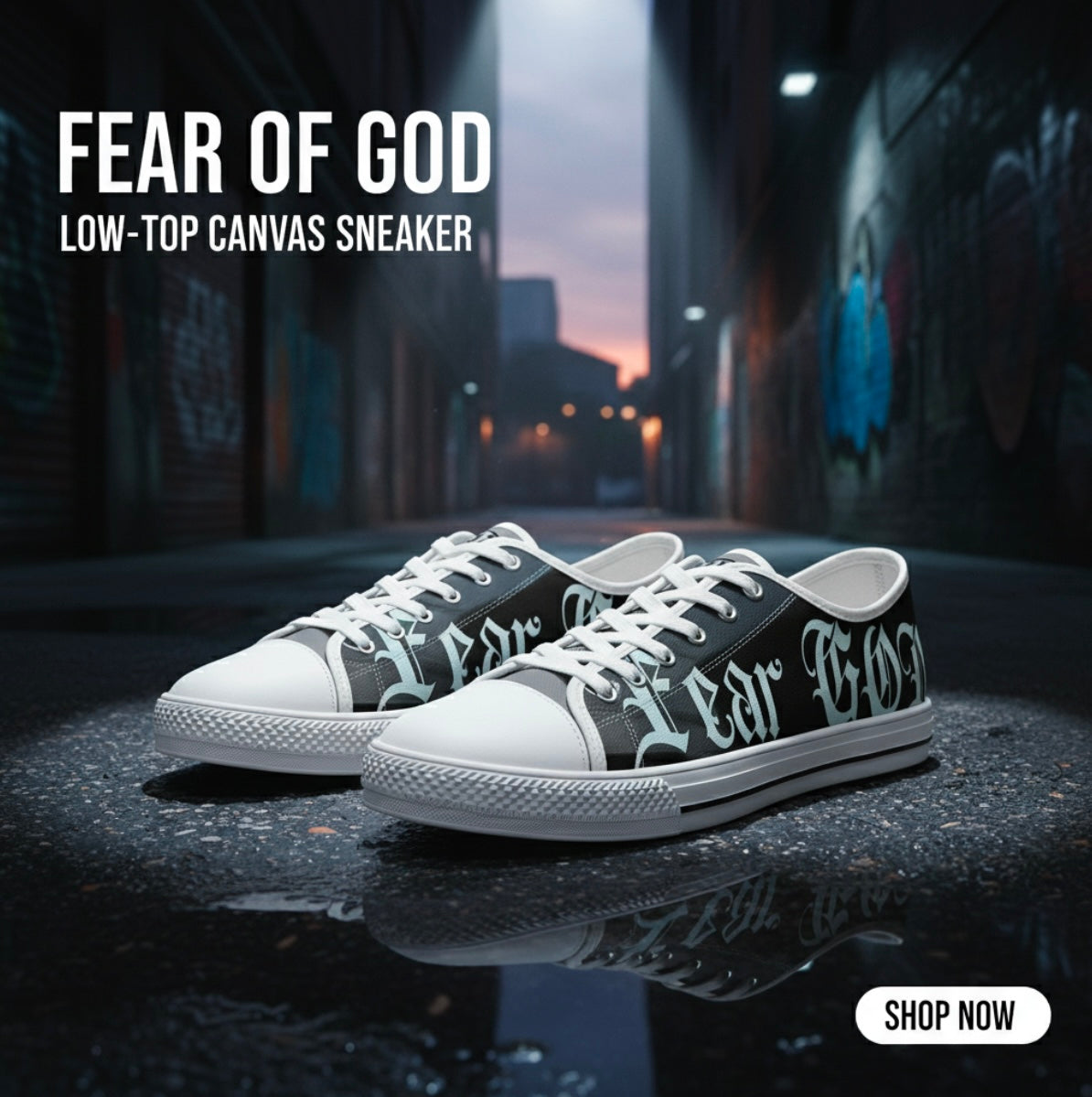 Reality Department - Low Top Sneakers 'Fear God' Shoes